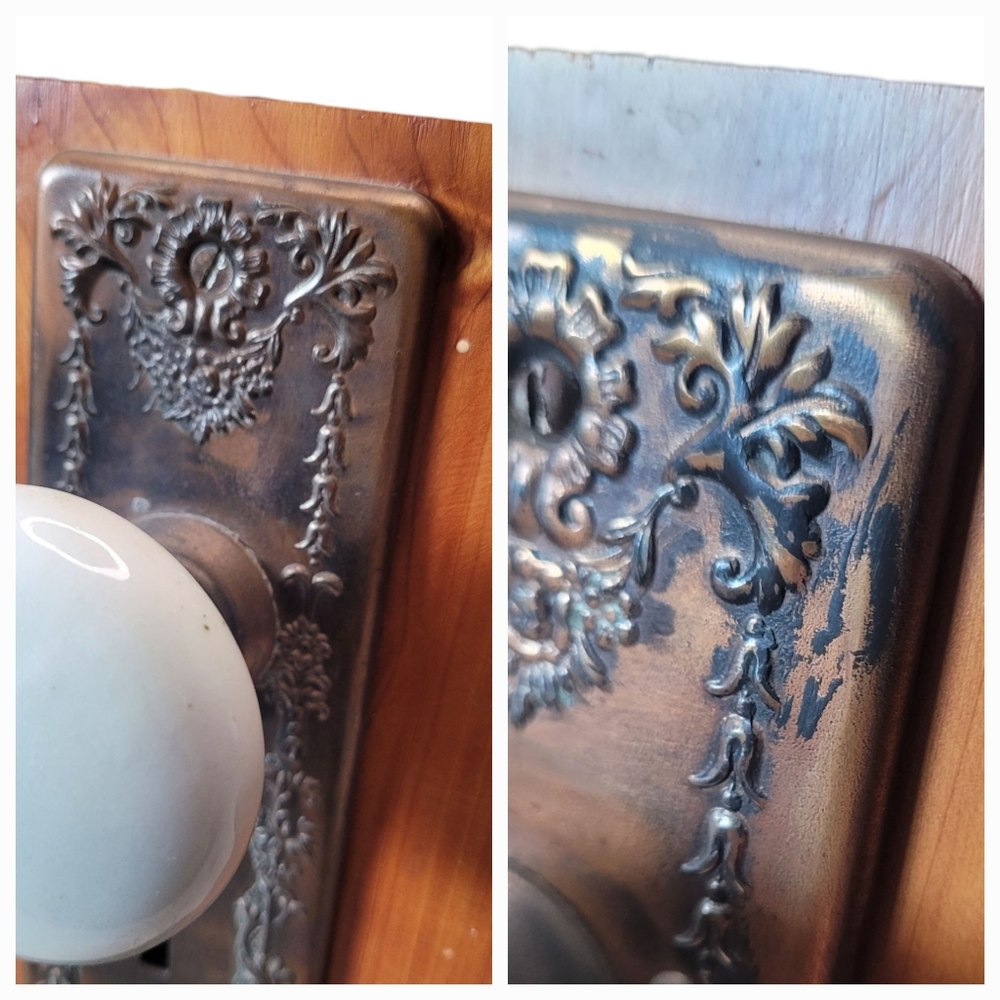 Vtg Porcelain Doorknob Bookends - Picture 11 of 16